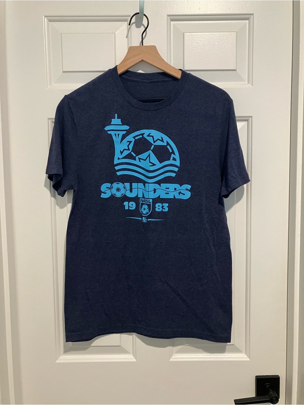 Seattle Sounders Navy Blue Graphic Tee